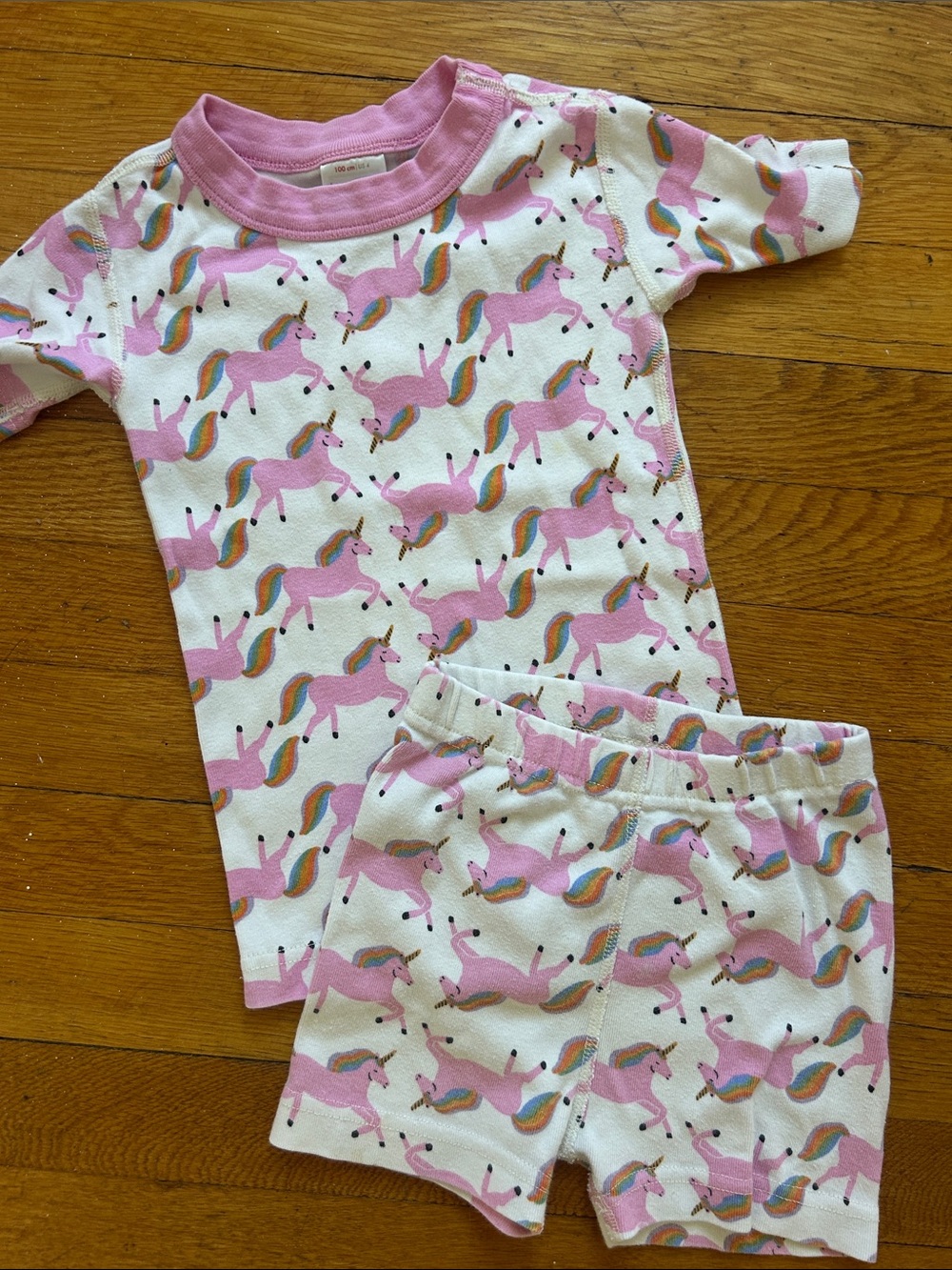 Hanna Andersson organic unicorn pajamas